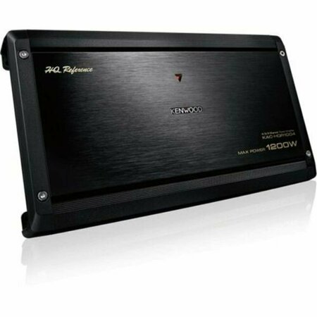 KENWOOD 4 in. 1200W Ultra Hi-Performance Car Audio Amplifier KACHQR1004